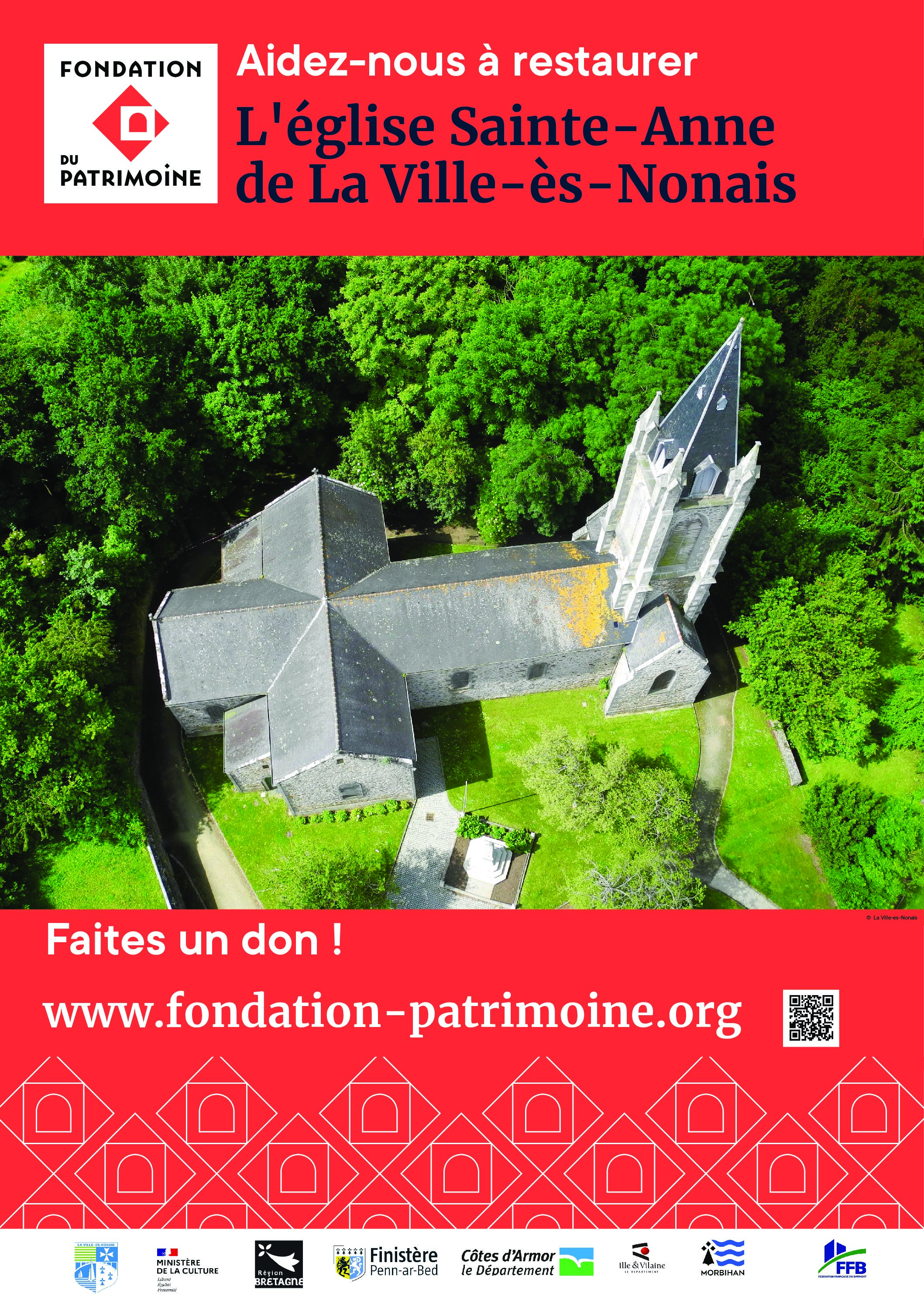 Collecte pour restaurer l’église Sainte-Anne