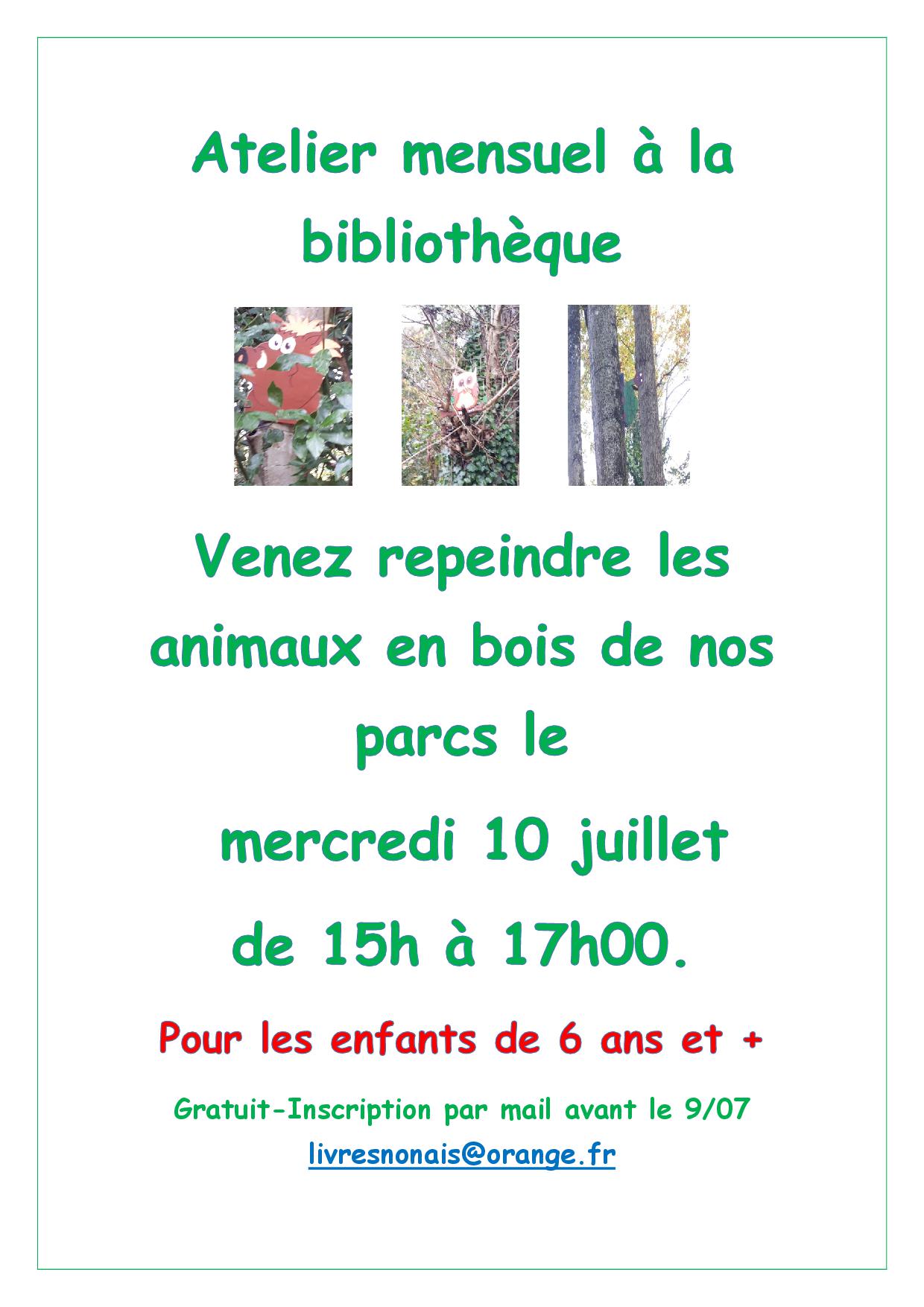 Atelier biblio