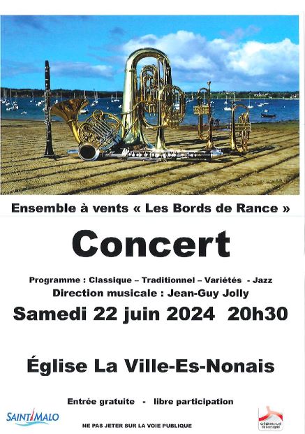 CONCERT à l’église de La Ville-ès-Nonais