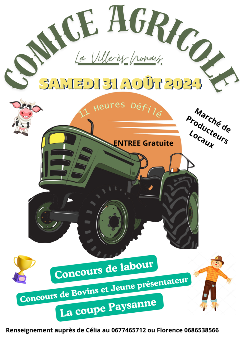 Comice agricole le 31 août 2024