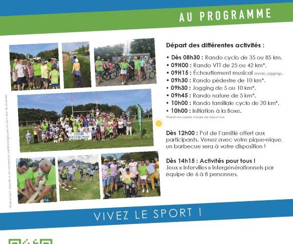 OSMR : Journée sport en famille