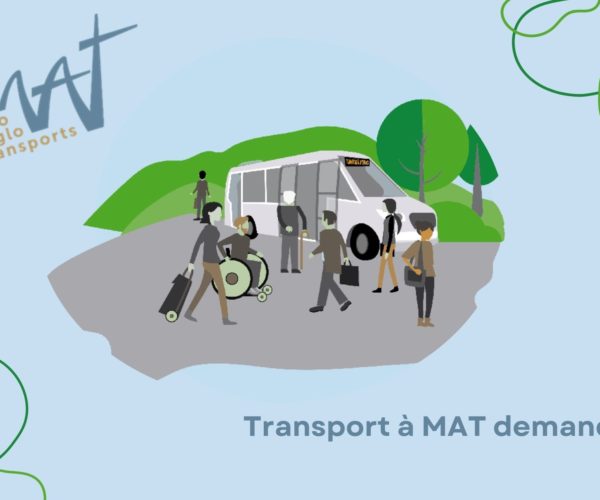 Réseau MAT : le transport à la demande sera mis en place le lundi 6 janvier 2025