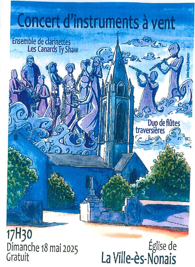 Concert Eglise La Ville es Nonais  :