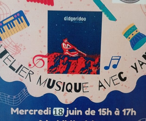 Bibliothèque : atelier d’éveil musical