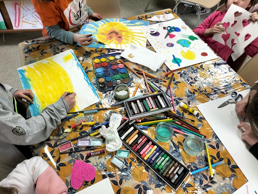 Bibliothèque :  Ateliers d’art-thérapie co-créative pour préparer la rentrée