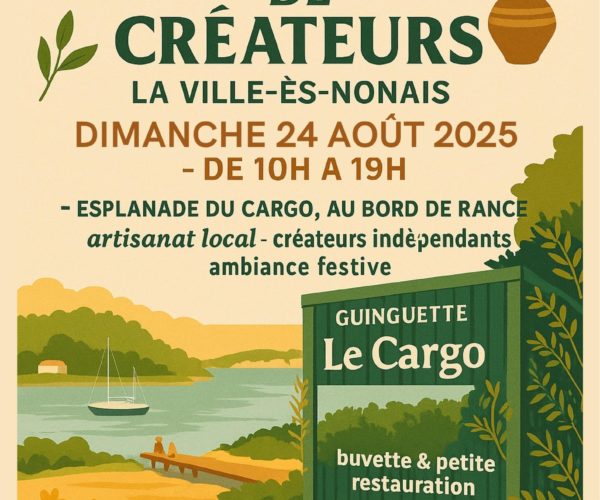 Le Cargo : Marché des créateurs à la cale de Vigneux