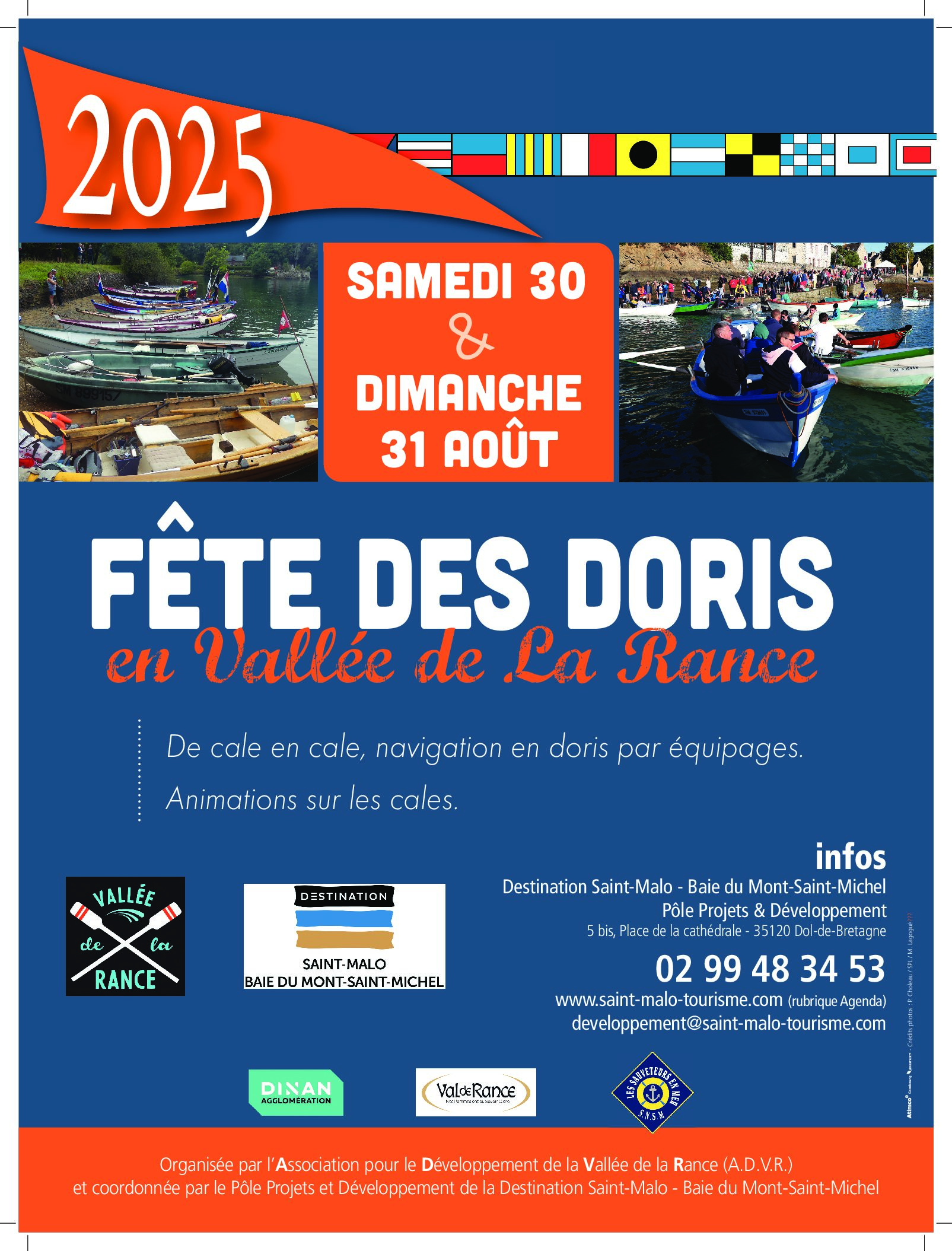 Fêtes des Doris 2025 De Cale en Cale