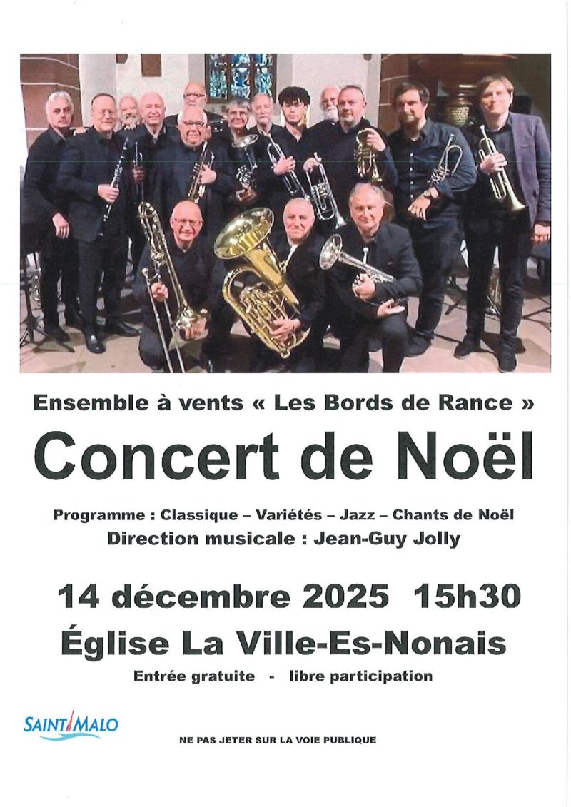 Concert de Noël à l’église