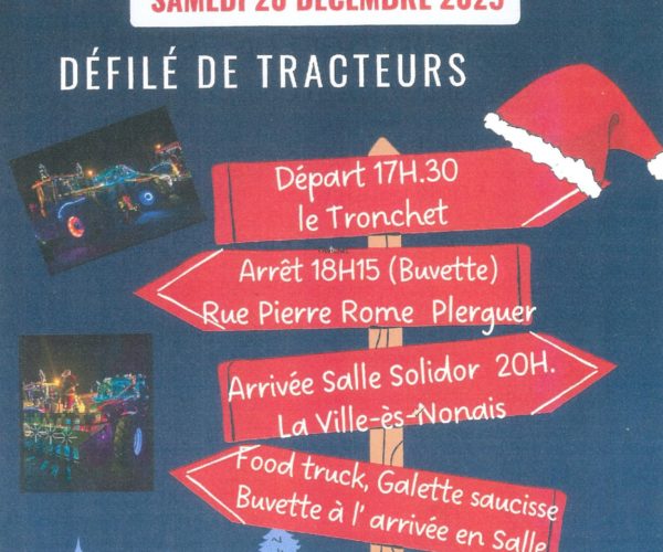 Défilé de tracteurs
