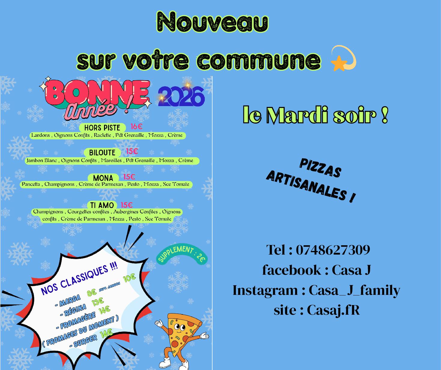 Nouveau food truck  sur la commune :