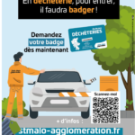 Dernière permanence sur la commune  pour l&rsquo;acquisition du badge qui donnera à partir du 1er juin accès à la déchèterie.