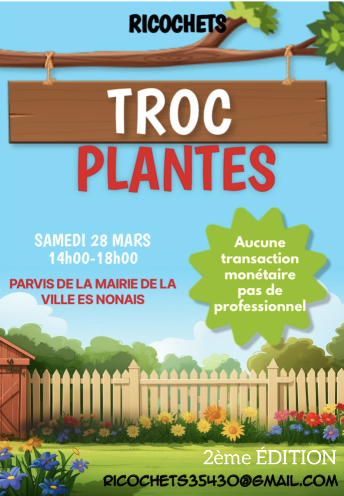 Collectif Les Ricochets: troc plantes
