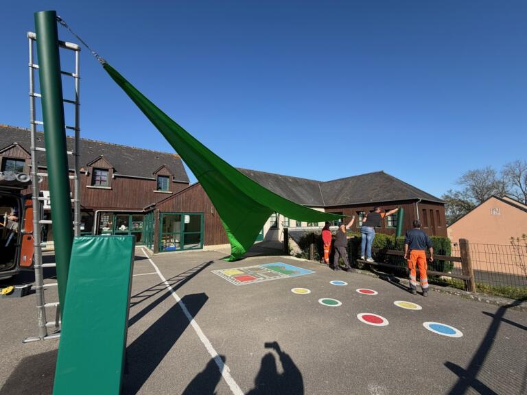 Travaux à l&rsquo;école