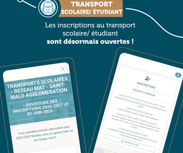 Transport scolaire 2026/2027