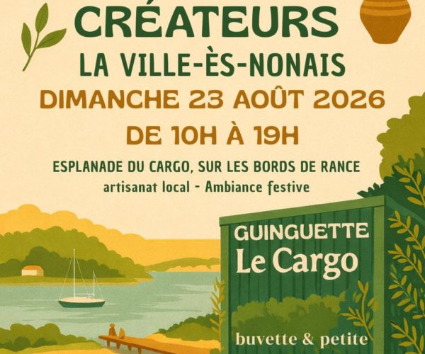Marché des créateurs à La Ville es Nonais