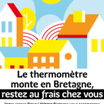 Pays de St Malo : campagne en 4 épisodes sur les bons réflexes à adopter pour garder son logement au frais en période de fortes chaleurs.