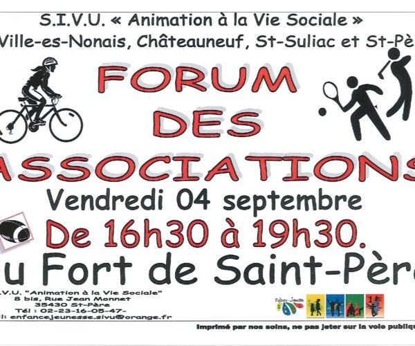 SIVU : forum des associations