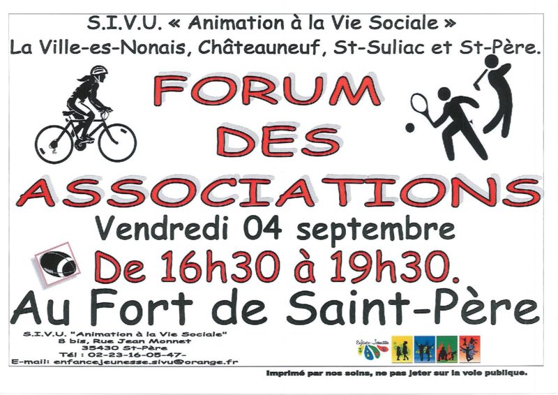 SIVU : forum des associations