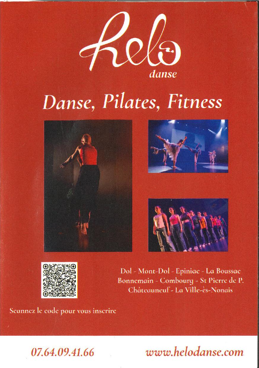 Helo Danse : reprise des cours le lundi 14 septembre