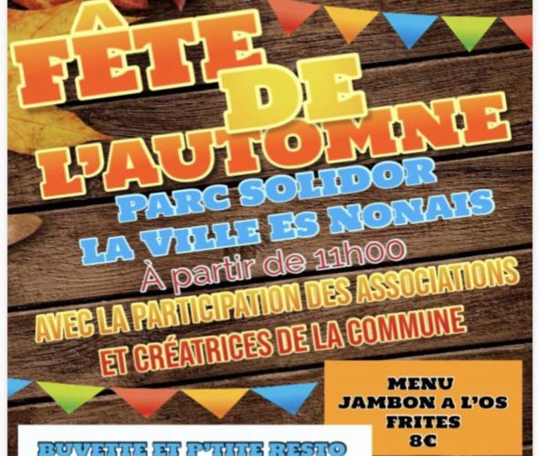 Fête de l&rsquo;Automne 27 septembre 2026